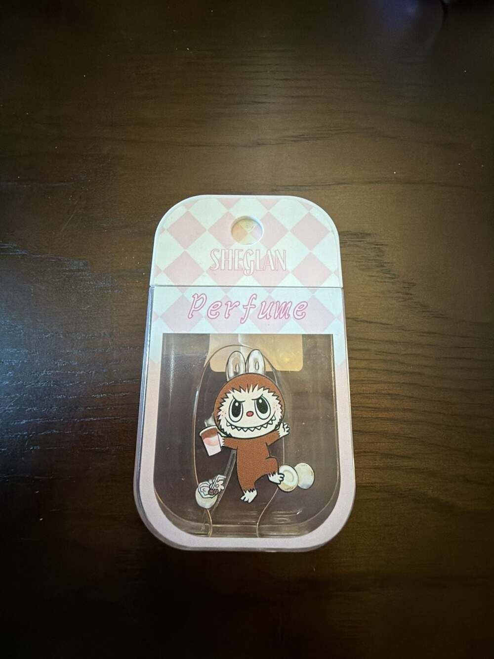 Labubu keychain card holder and perfume fragrance spray 20ml Brand New Sold as i